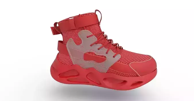 Sneaker Low-poly 3D model