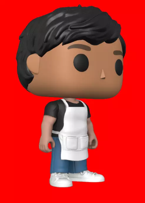 CUSTOM FUNKO POP - OUTFIT WITH APRON 3D print model_0