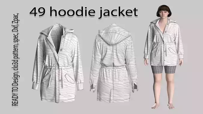 49 hoodie jacket pattern