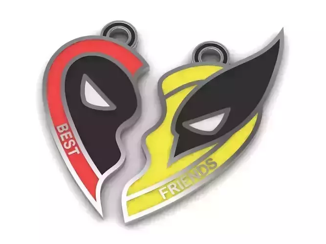  Pendant best friends