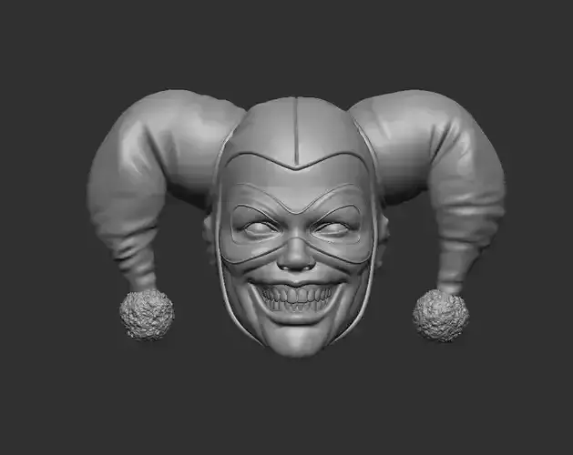 Harley Queen Headsculpt for Action Figures