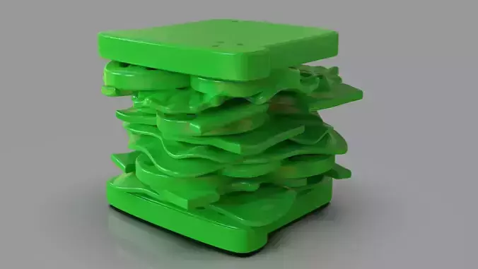 Sandwich Sculpture 3D print model