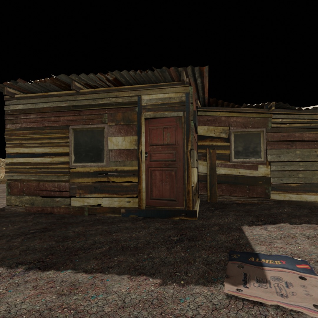 Environment Shanty Pack V1 Low-poly 3D model_2