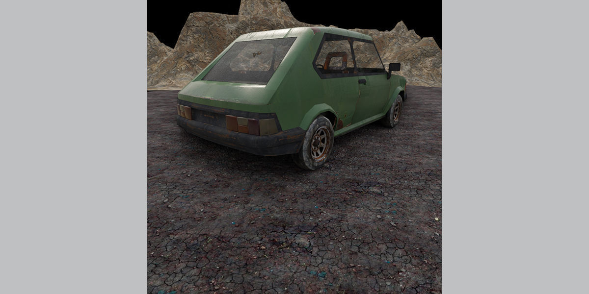 Environment Shanty Pack V1 Low-poly 3D model_16