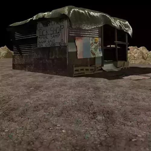 Environment Shanty Pack V1 Low-poly 3D model