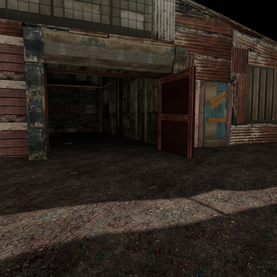 Environment Shanty Pack V1 Low-poly 3D model_6