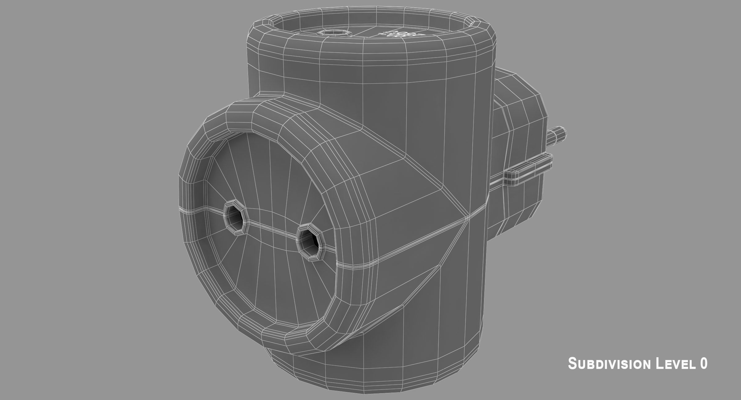 Electrical Multiplug 3D model_11
