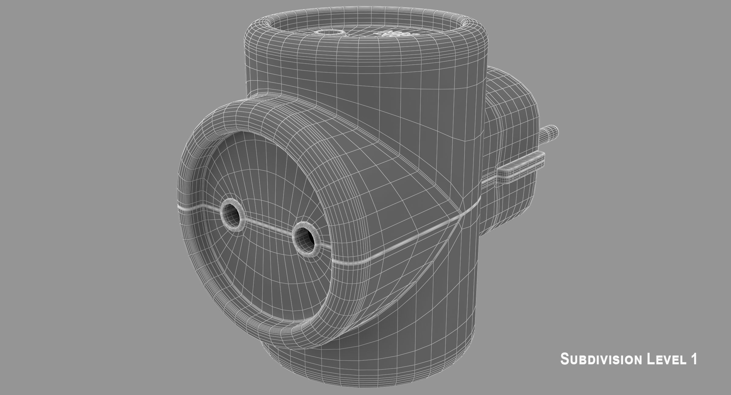 Electrical Multiplug 3D model_12