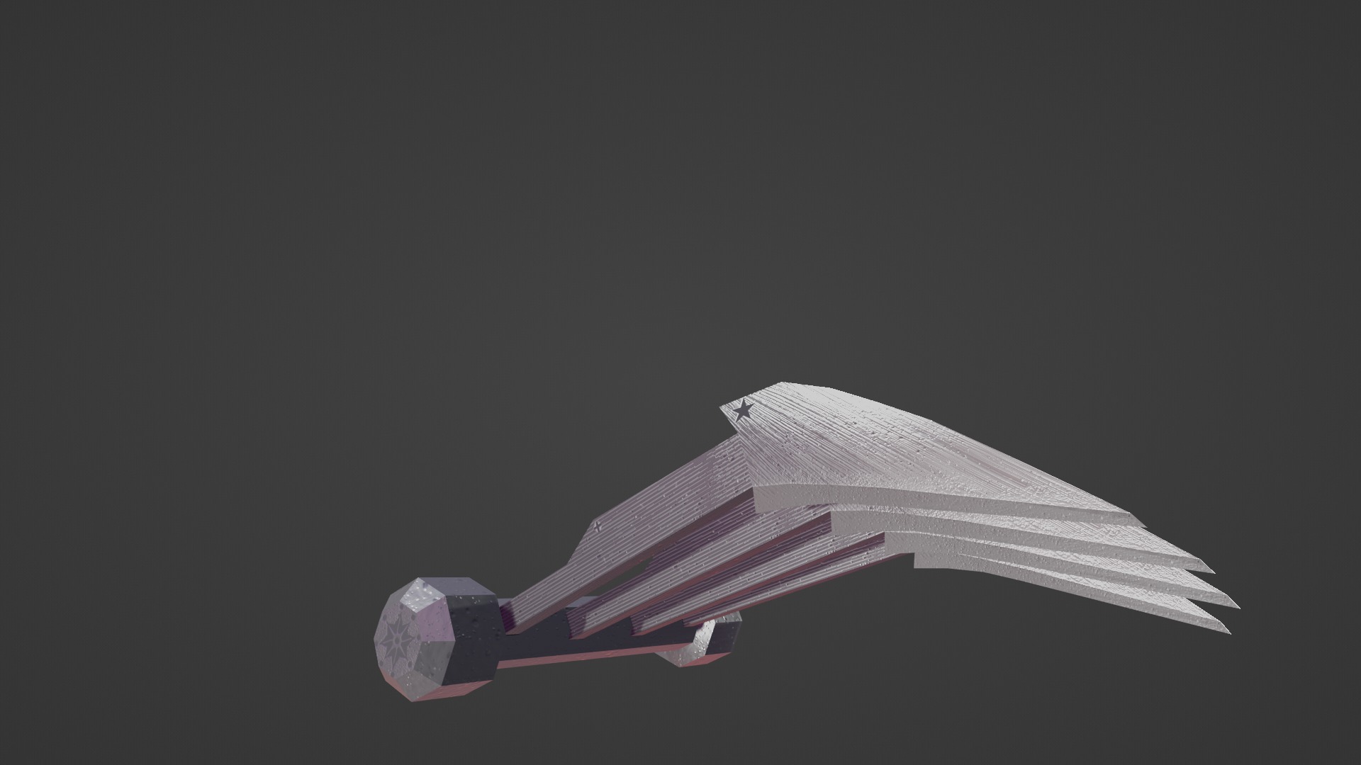 STEEL CLAWS Low-poly 3D model_16