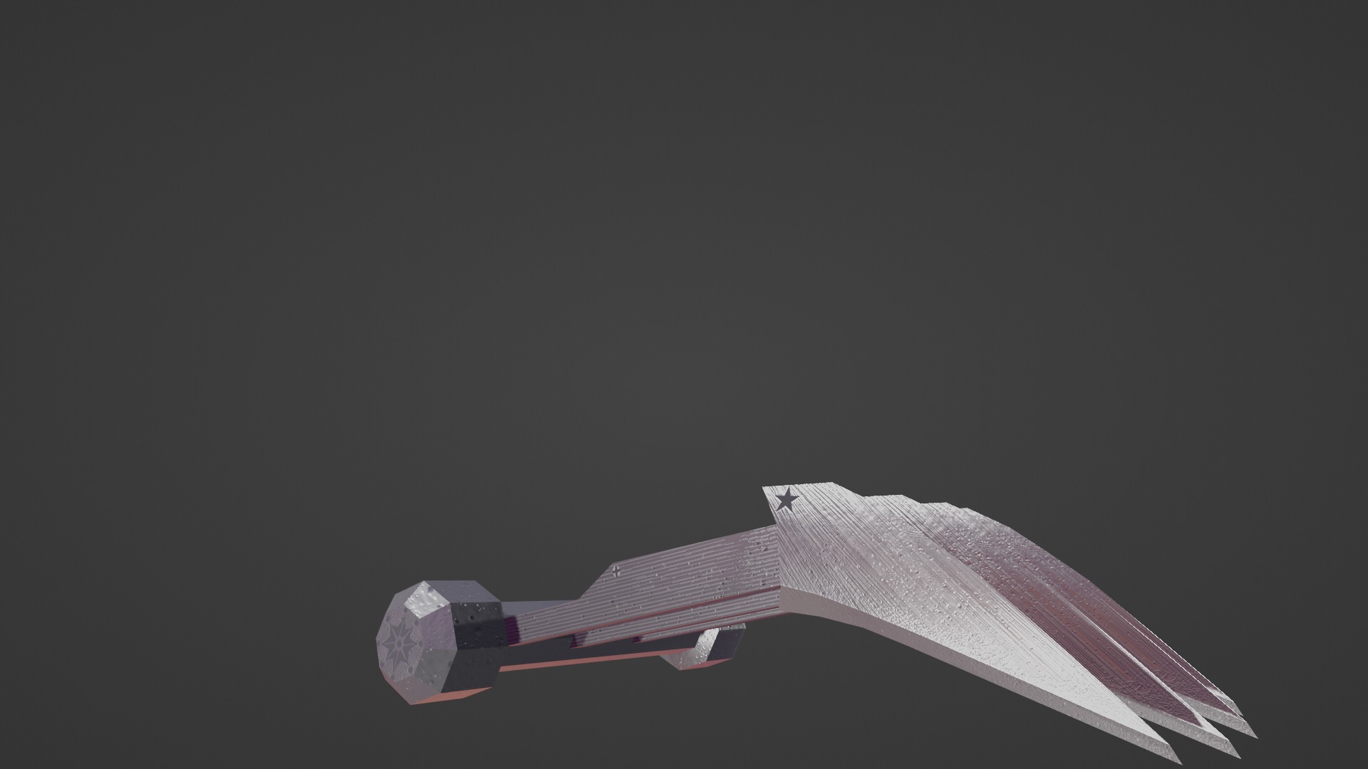 STEEL CLAWS Low-poly 3D model_20