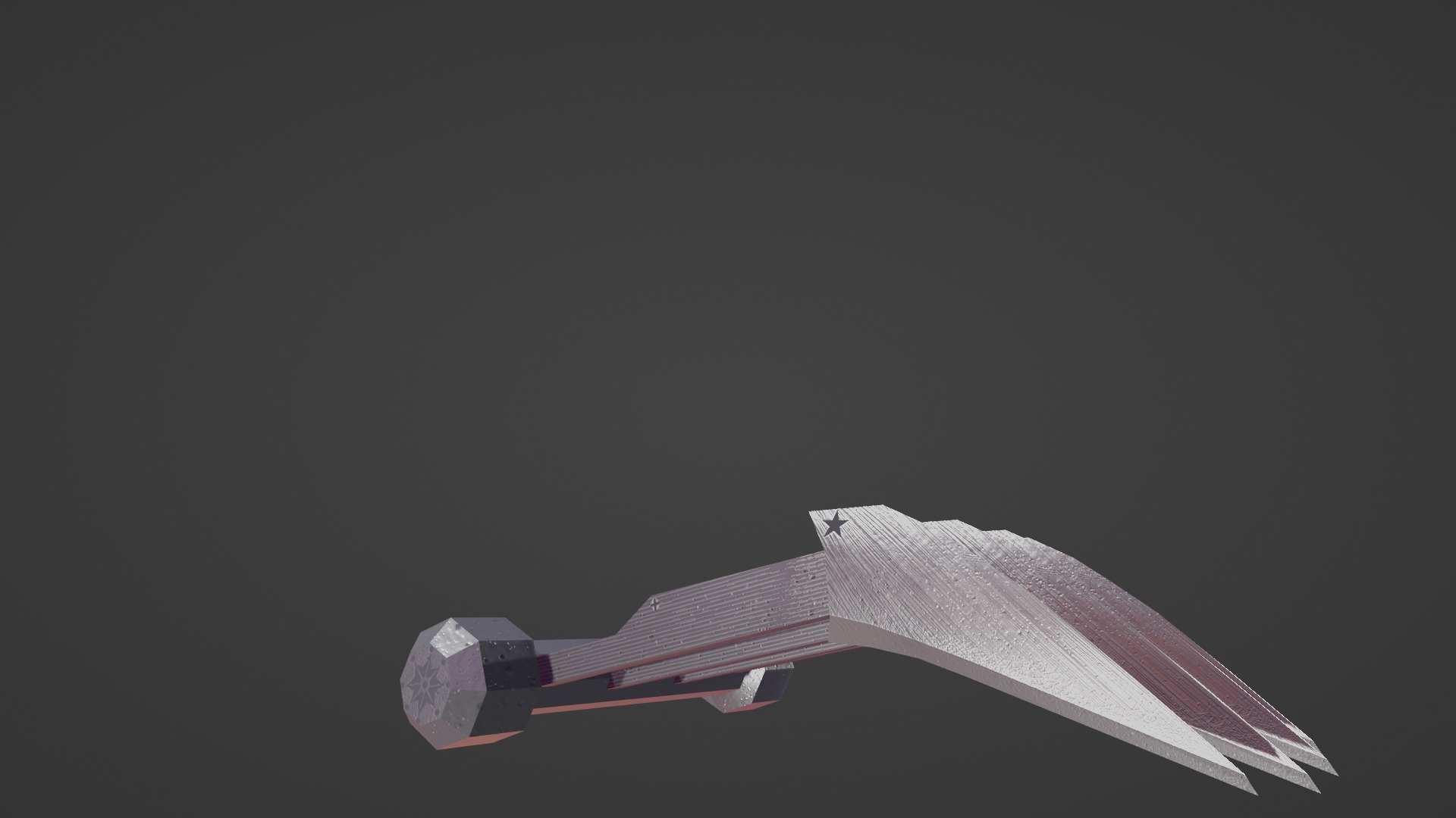 STEEL CLAWS Low-poly 3D model_19