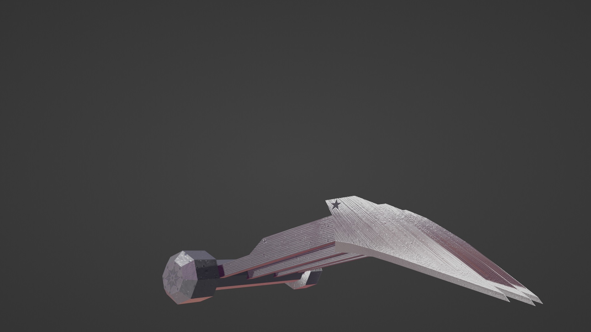 STEEL CLAWS Low-poly 3D model_6