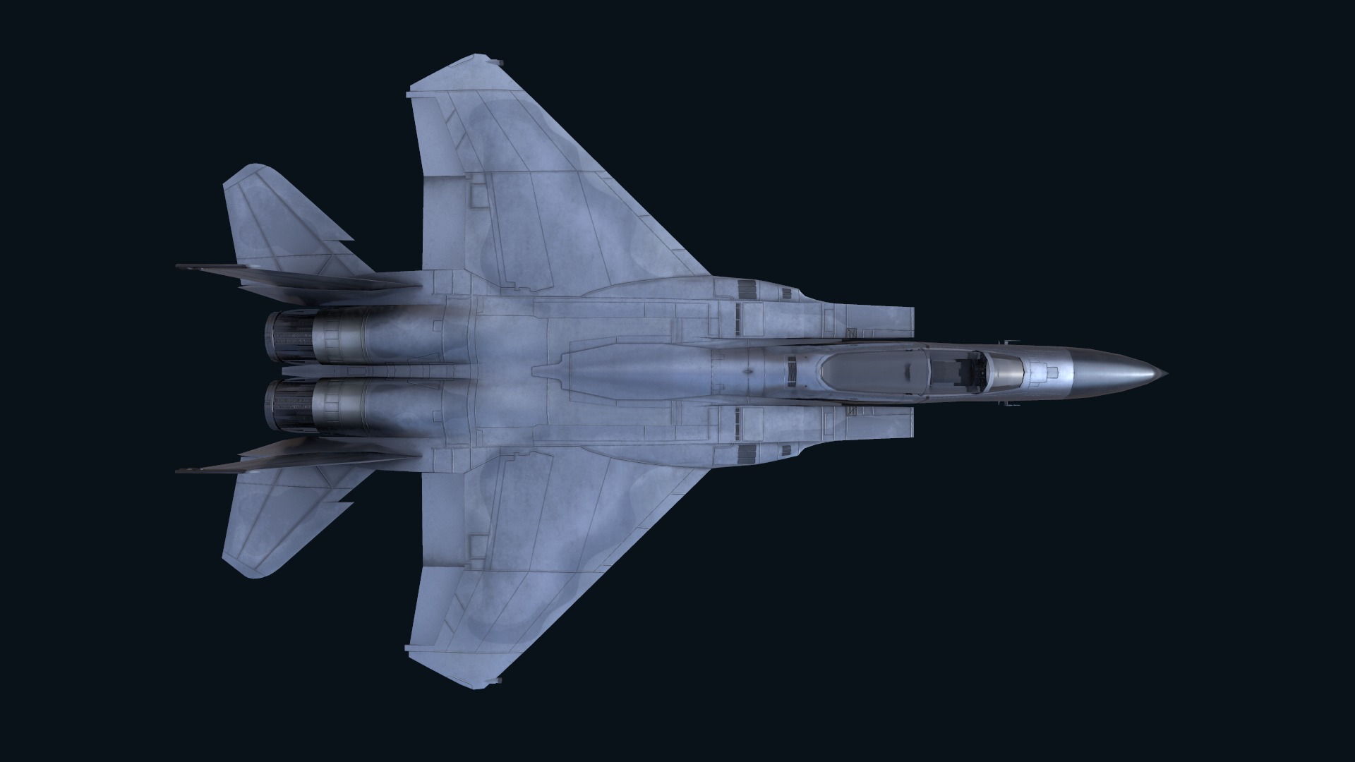 Asset - Army - F15 Eagle 3D MODEL Low-poly 3D model_10