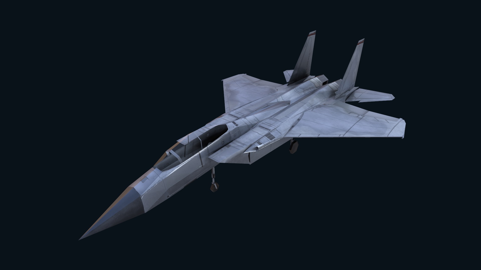 Asset - Army - F15 Eagle 3D MODEL Low-poly 3D model_53
