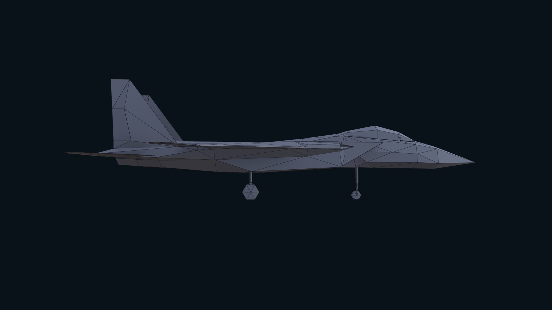 Asset - Army - F15 Eagle 3D MODEL Low-poly 3D model_62