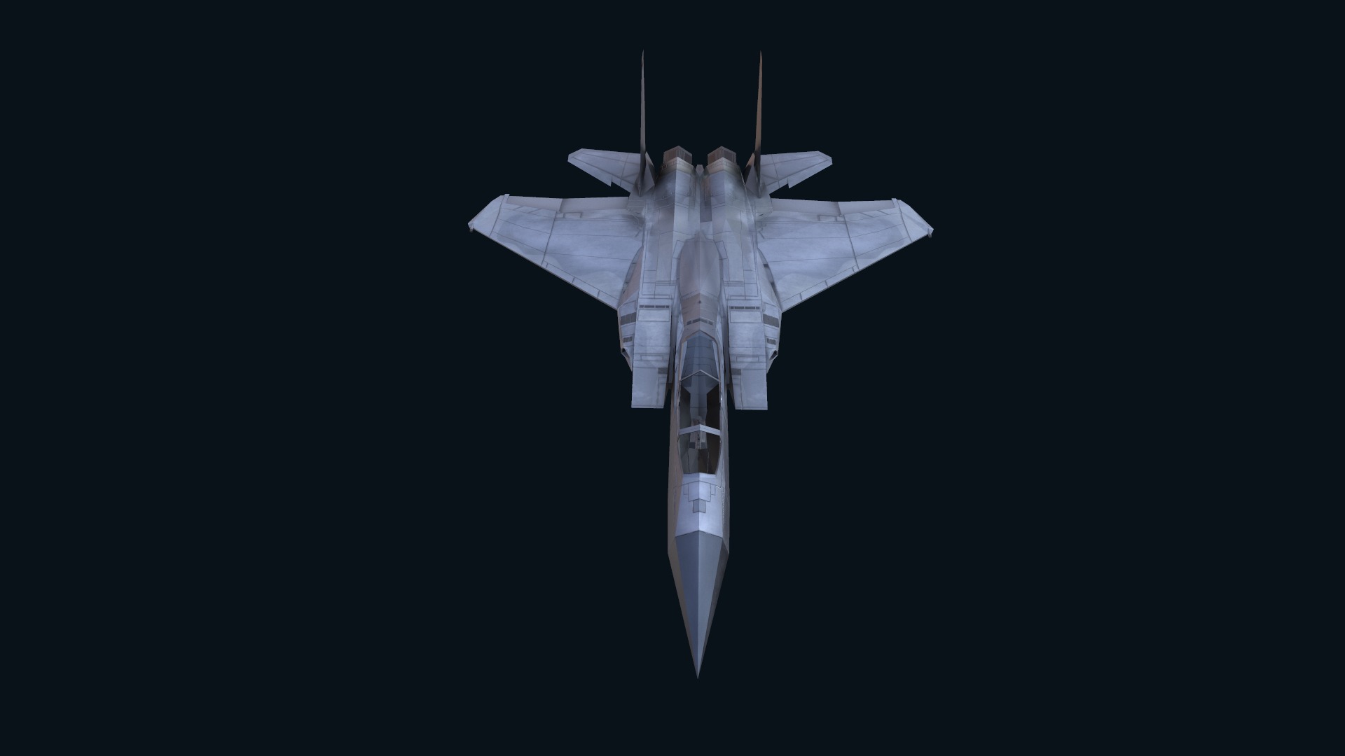 Asset - Army - F15 Eagle 3D MODEL Low-poly 3D model_42