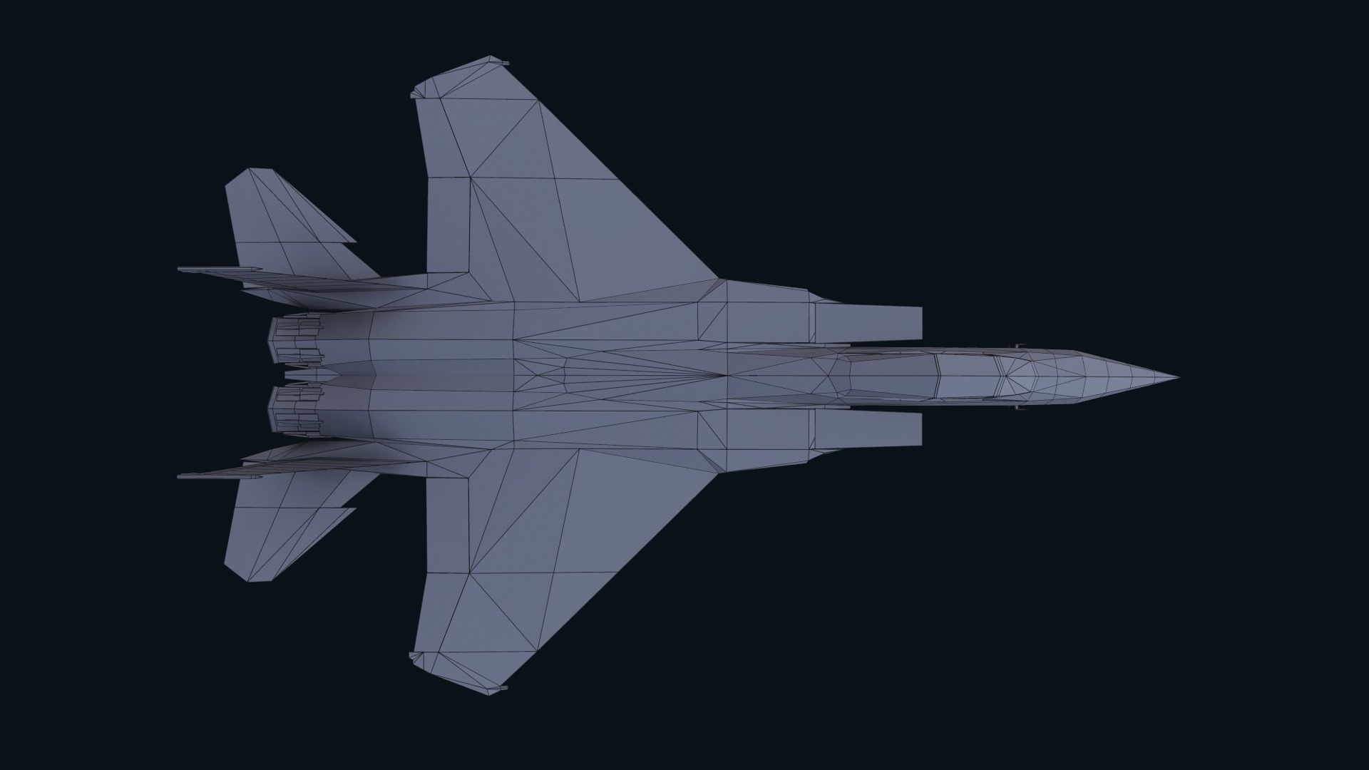 Asset - Army - F15 Eagle 3D MODEL Low-poly 3D model_40