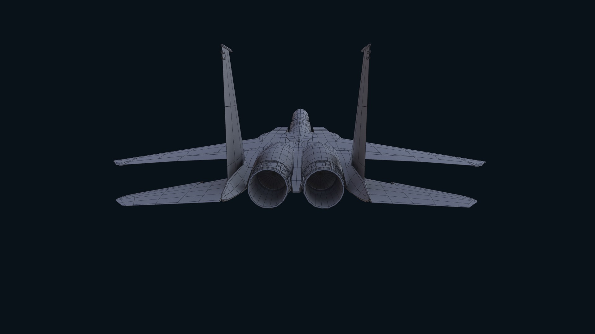 Asset - Army - F15 Eagle 3D MODEL Low-poly 3D model_15