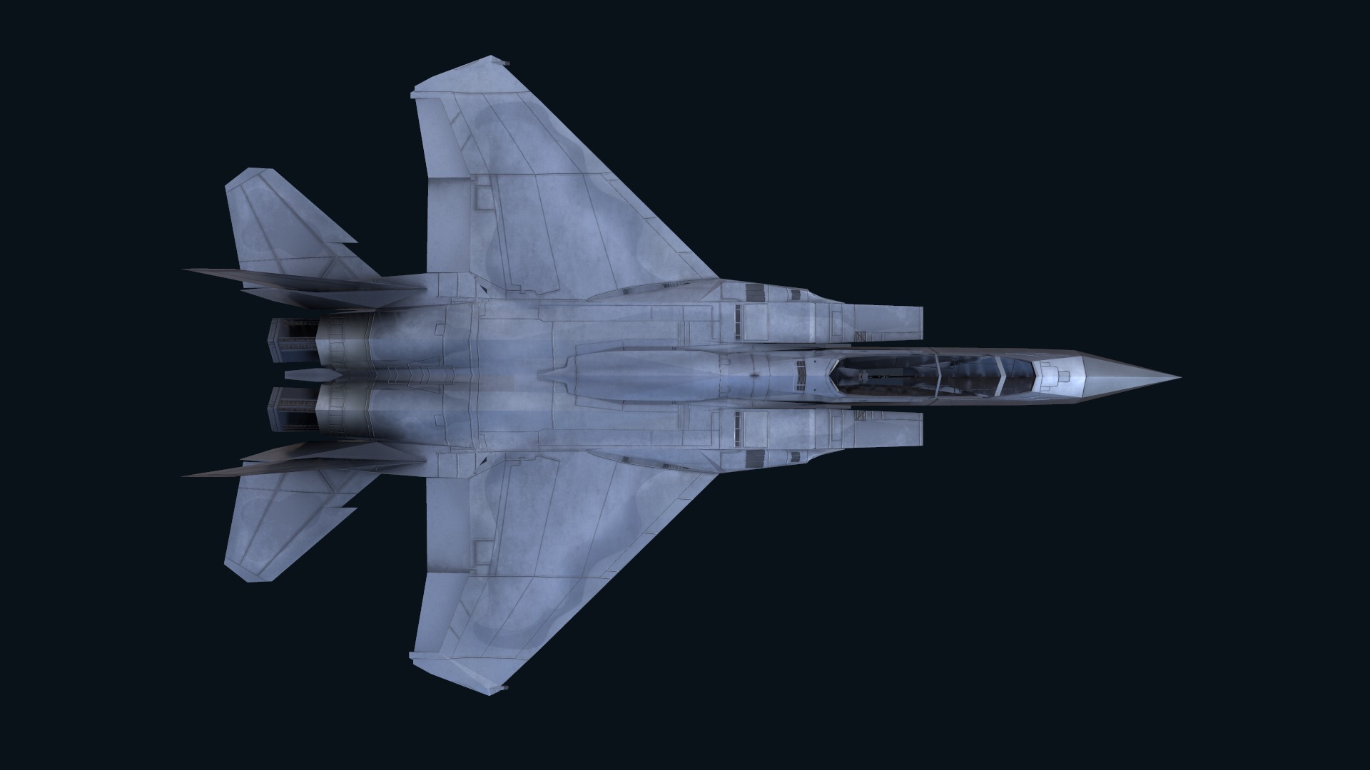 Asset - Army - F15 Eagle 3D MODEL Low-poly 3D model_46