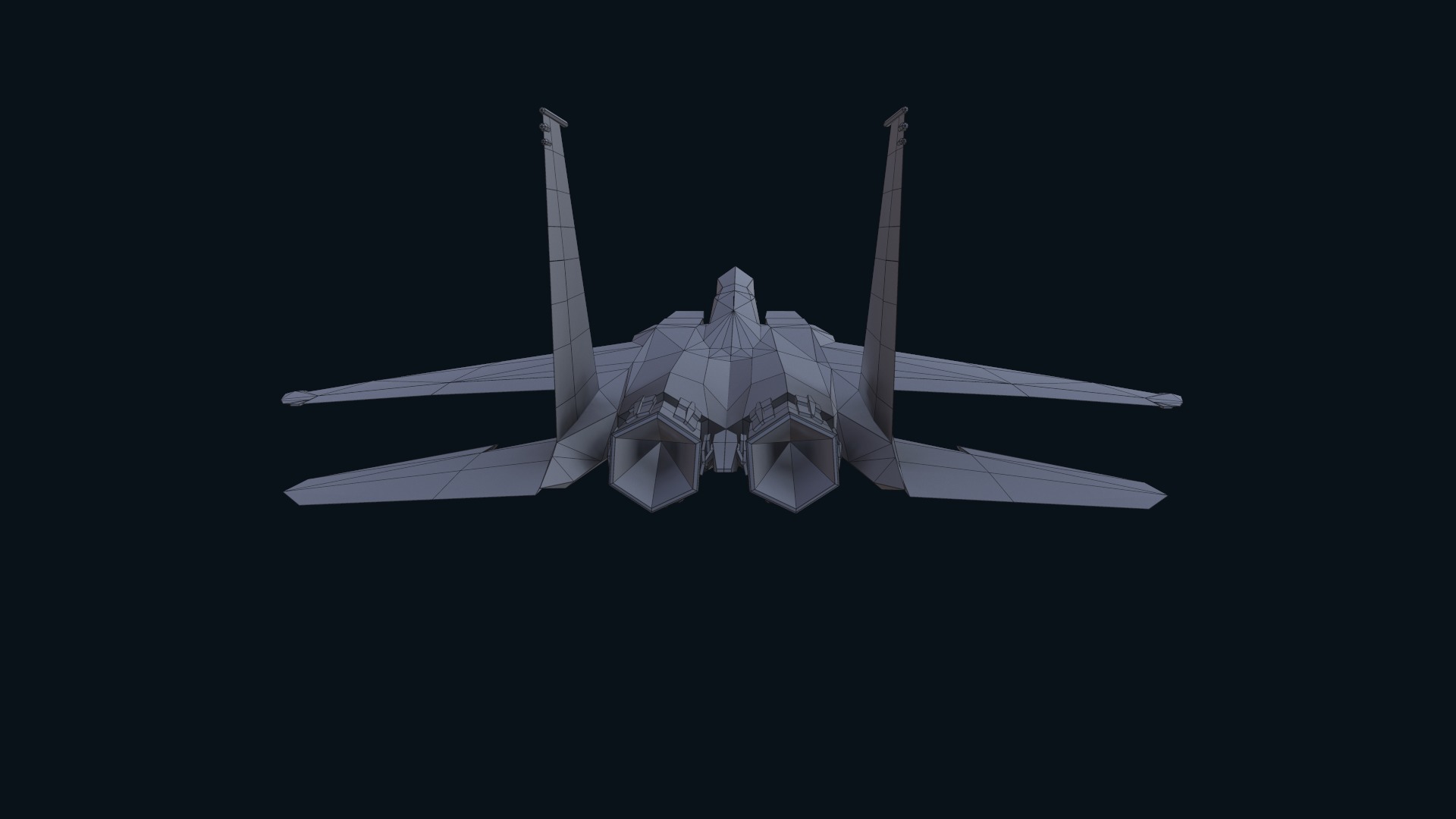 Asset - Army - F15 Eagle 3D MODEL Low-poly 3D model_39