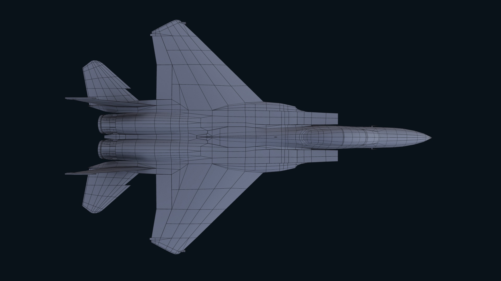 Asset - Army - F15 Eagle 3D MODEL Low-poly 3D model_16