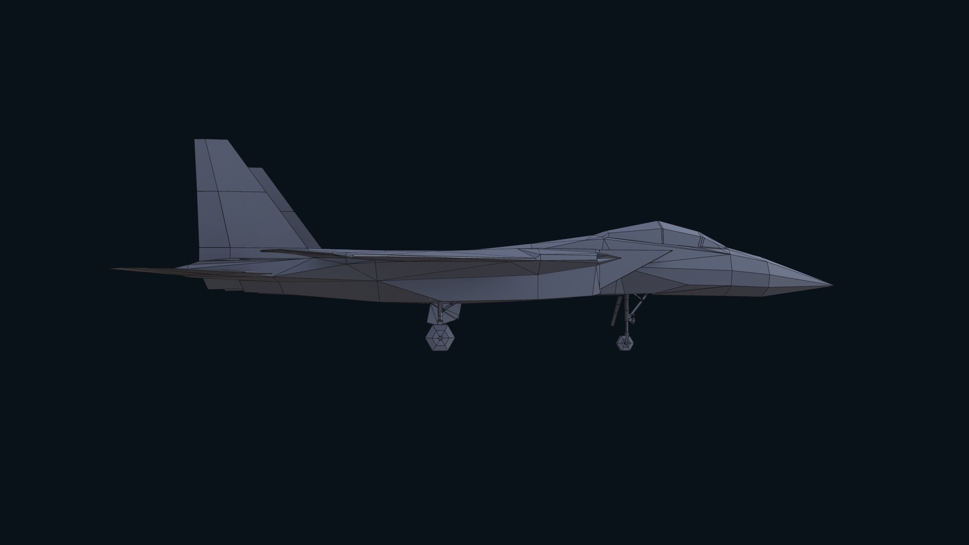 Asset - Army - F15 Eagle 3D MODEL Low-poly 3D model_50