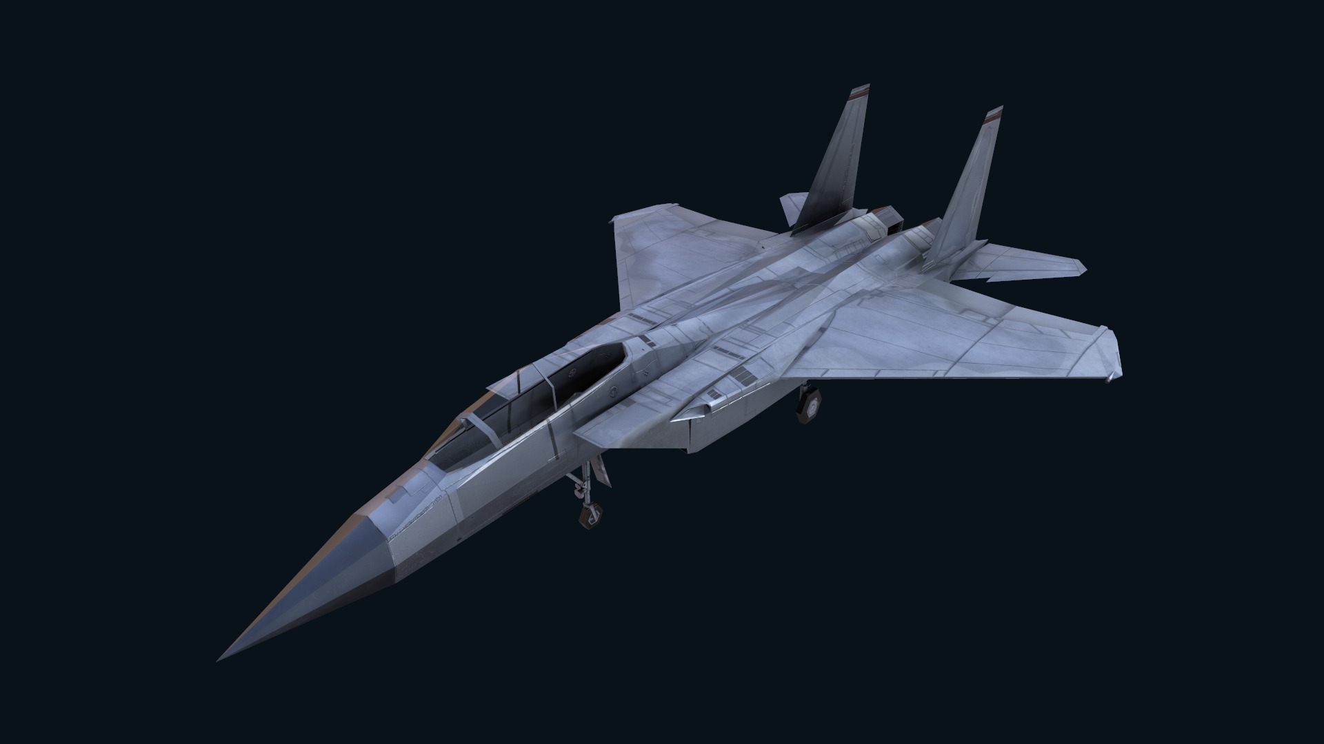 Asset - Army - F15 Eagle 3D MODEL Low-poly 3D model_41