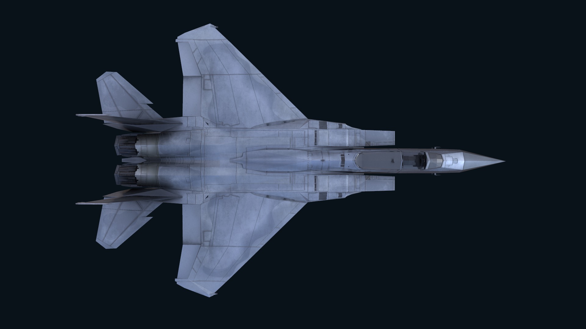 Asset - Army - F15 Eagle 3D MODEL Low-poly 3D model_34