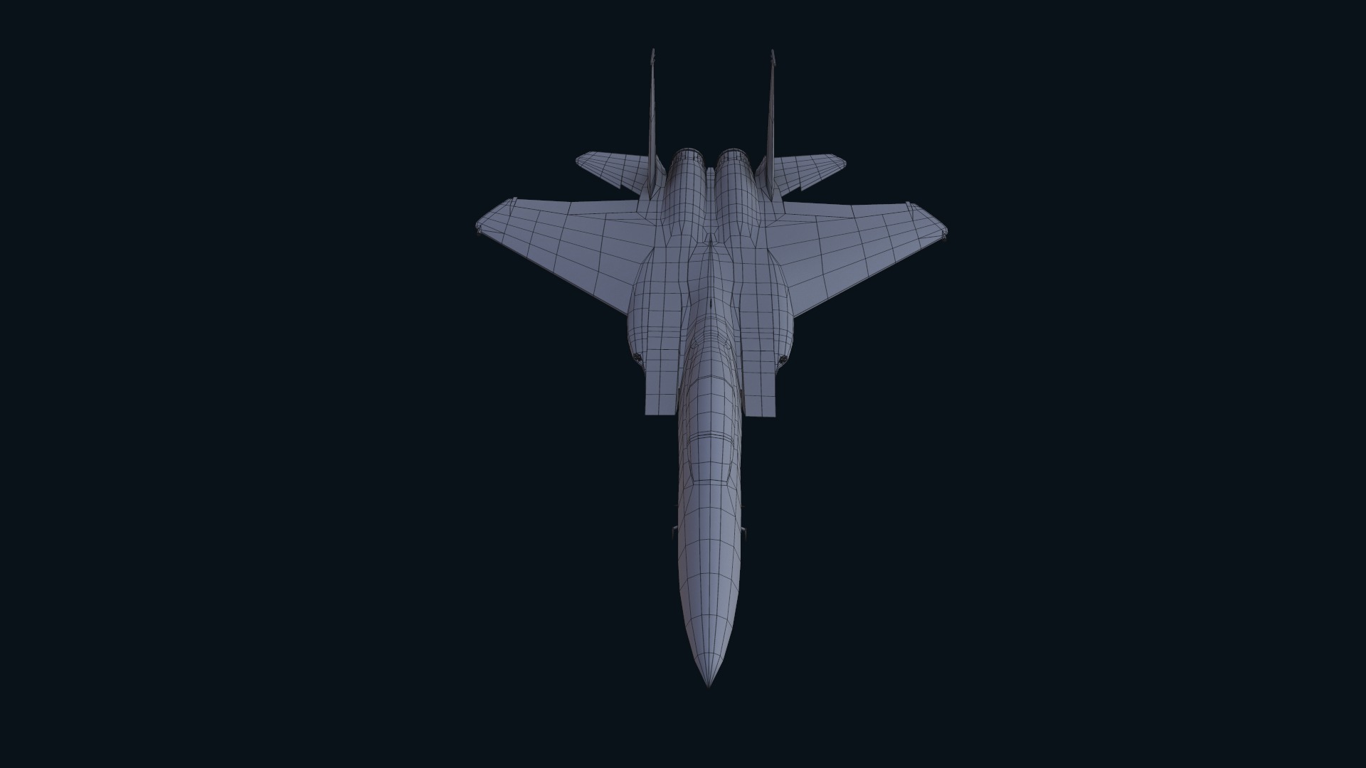 Asset - Army - F15 Eagle 3D MODEL Low-poly 3D model_12