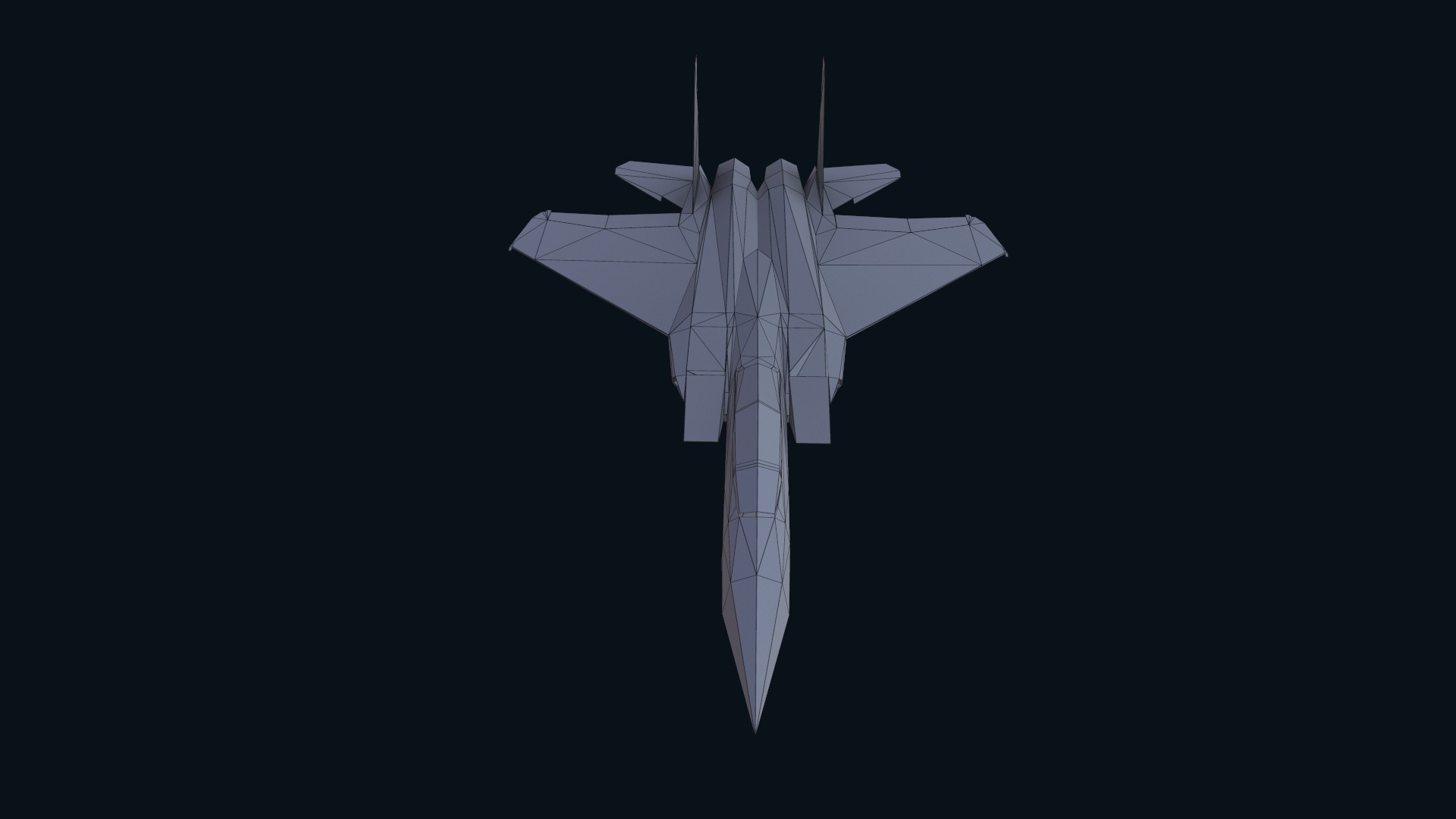 Asset - Army - F15 Eagle 3D MODEL Low-poly 3D model_60