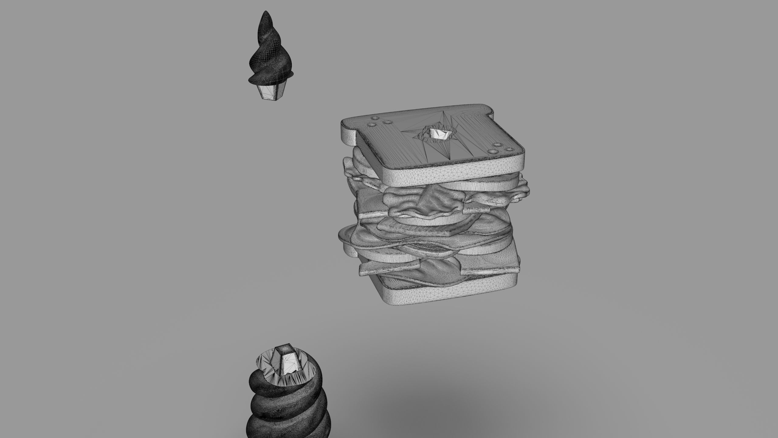 Magical Sandwich 3D print model_18