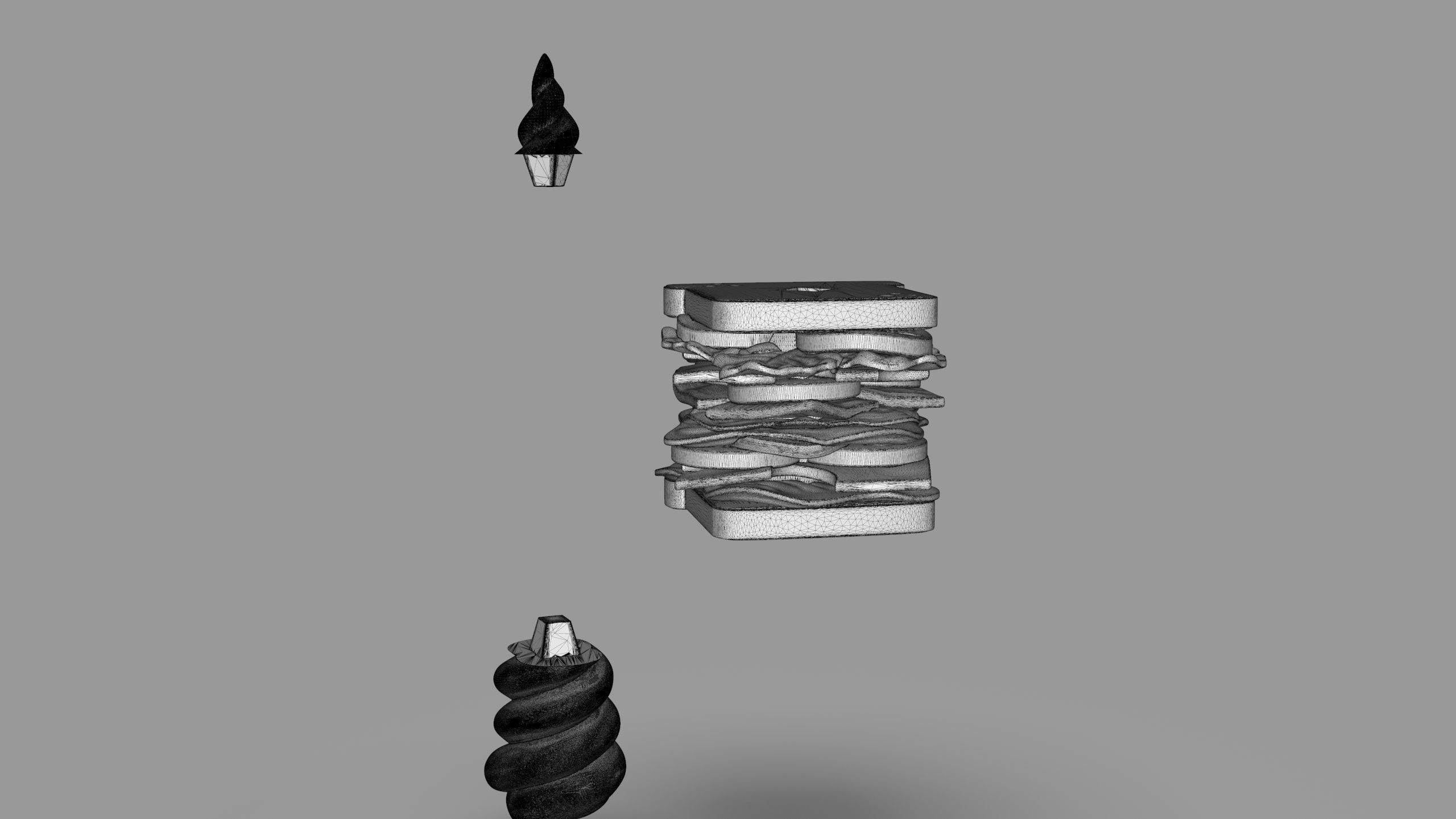 Magical Sandwich 3D print model_19