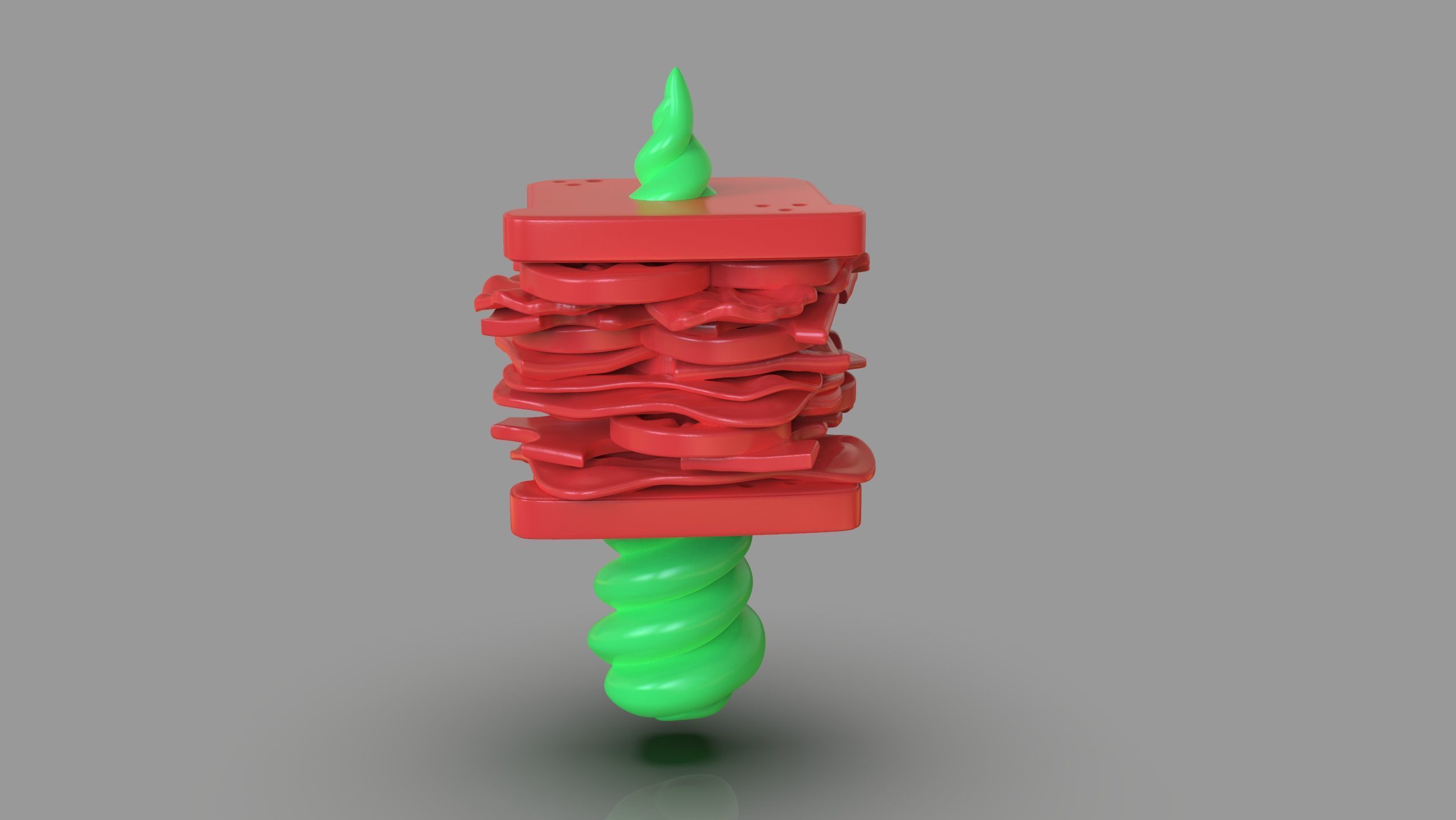 Magical Sandwich 3D print model_1