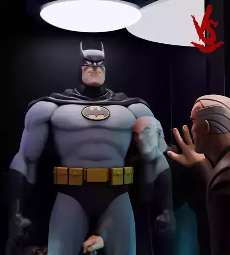 Bruce Wayne Reflection 3D print model