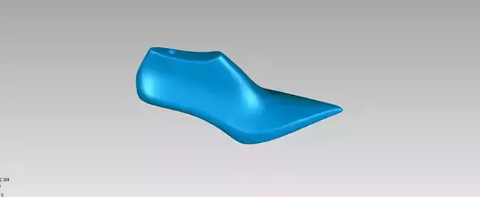 women shoe last 3D model