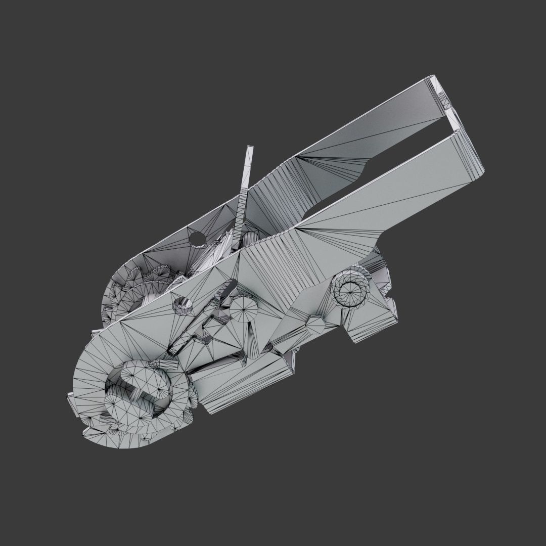 Ratchet Strap Low poly model Low-poly 3D model_12