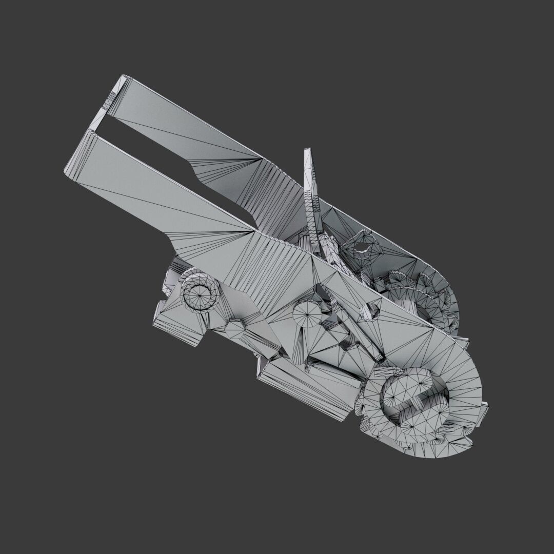 Ratchet Strap Low poly model Low-poly 3D model_16