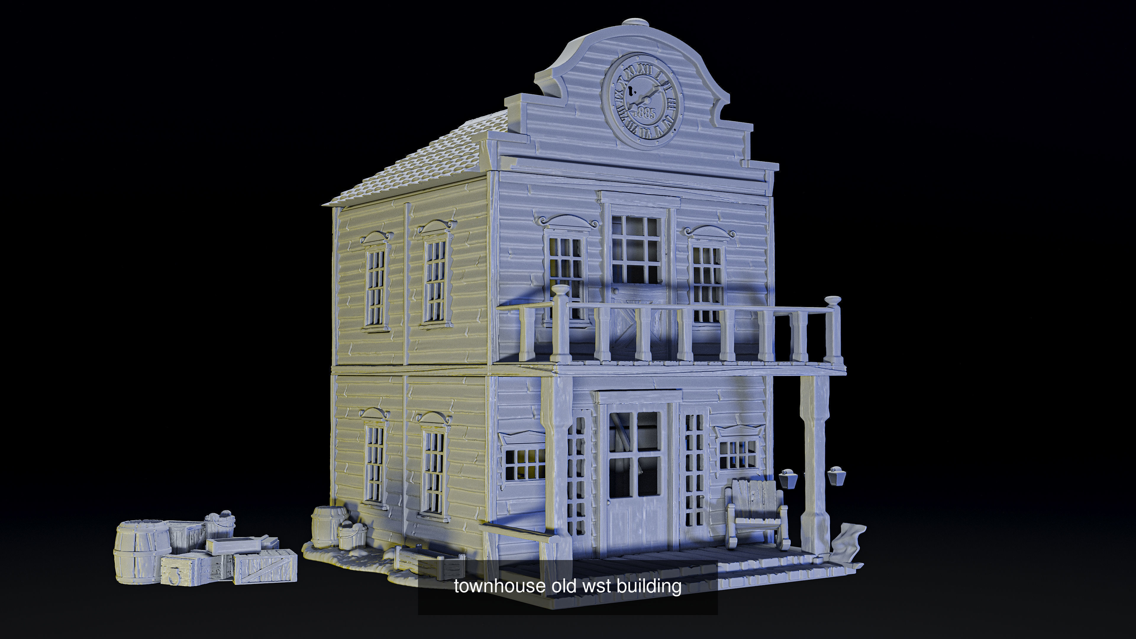 Desert Building 3D Model Collection_7