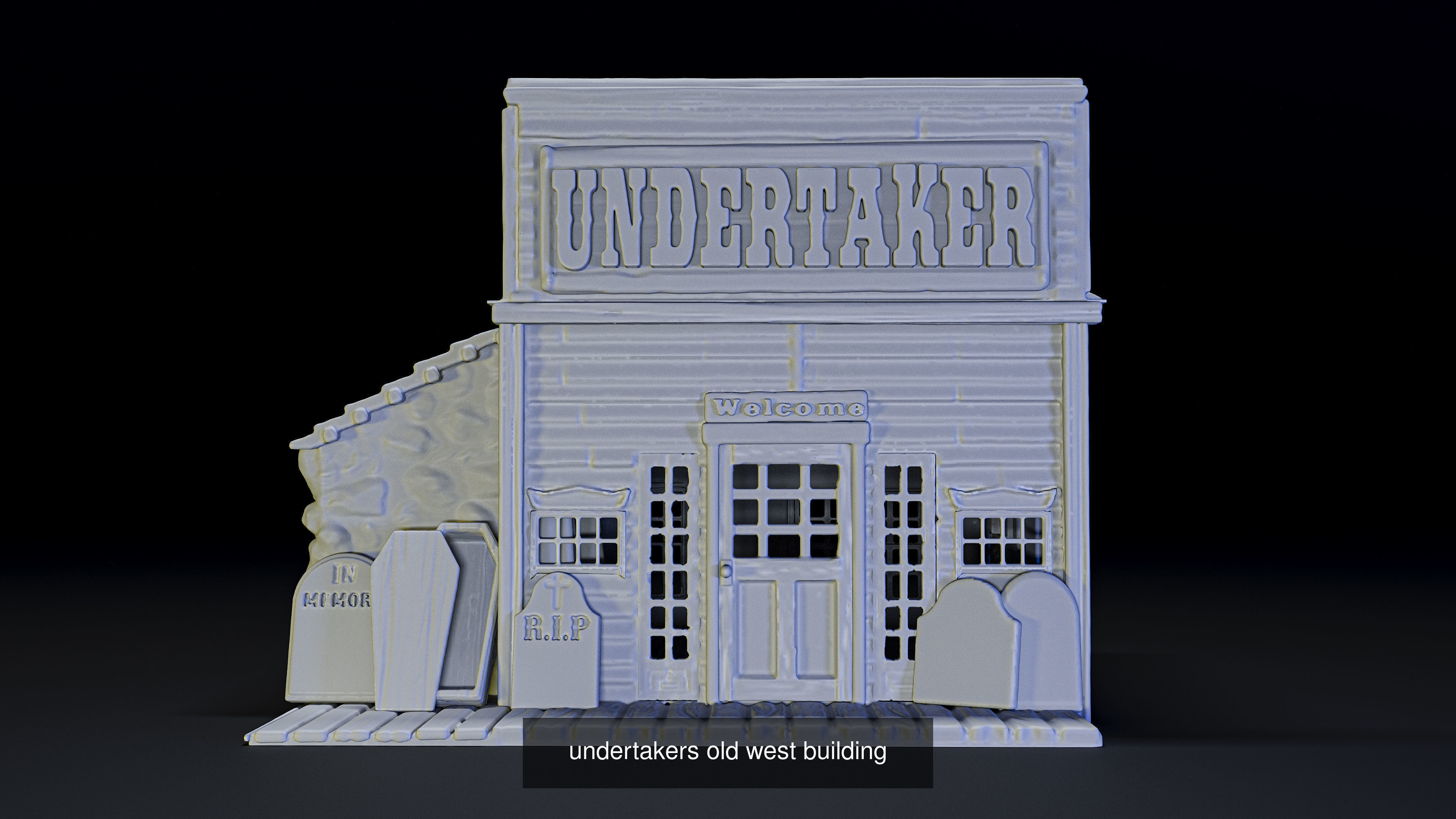 Desert Building 3D Model Collection_8