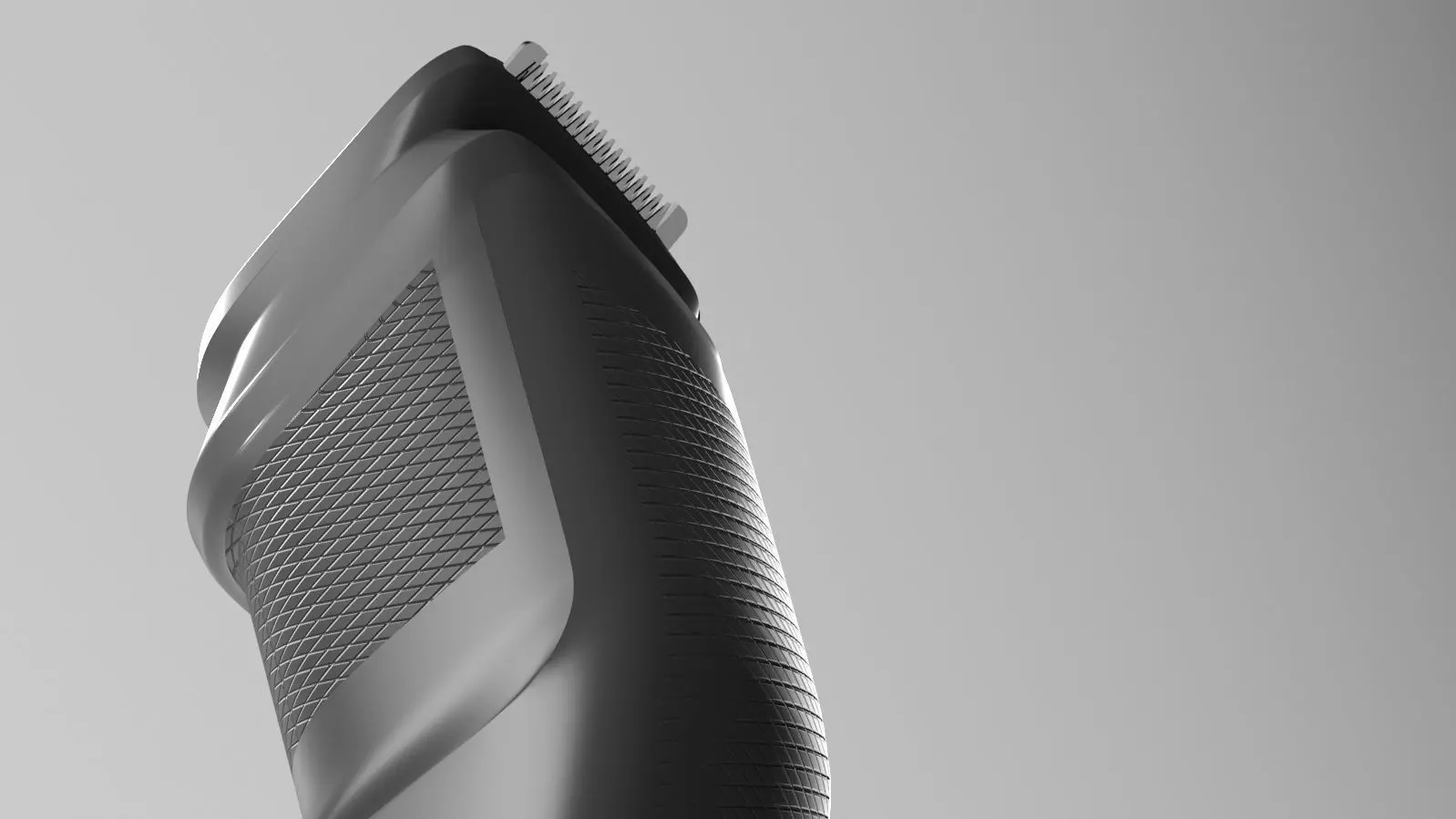 Philips Trimmer Model Low-poly 3D model