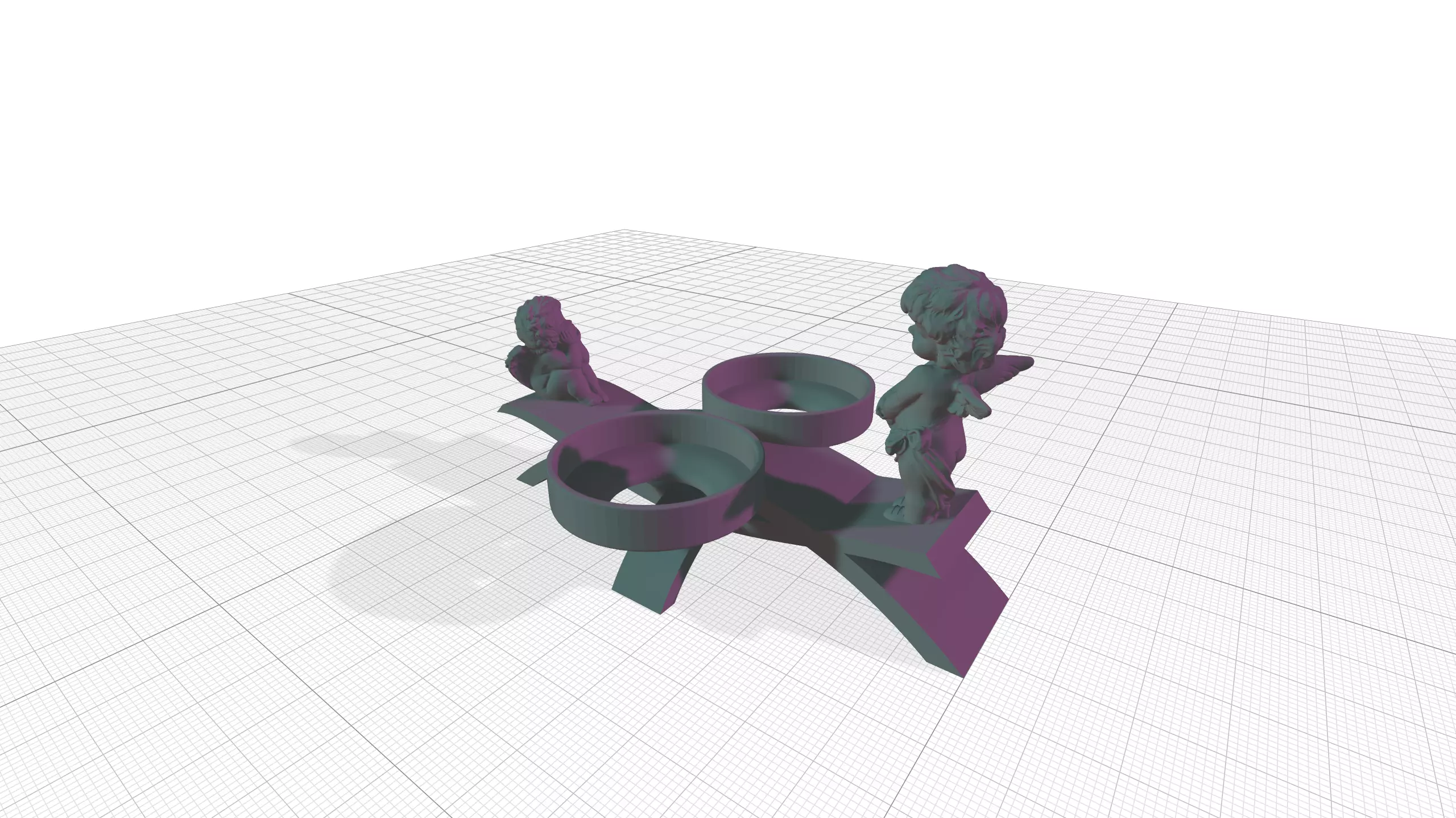 In the candle 3D print model_0