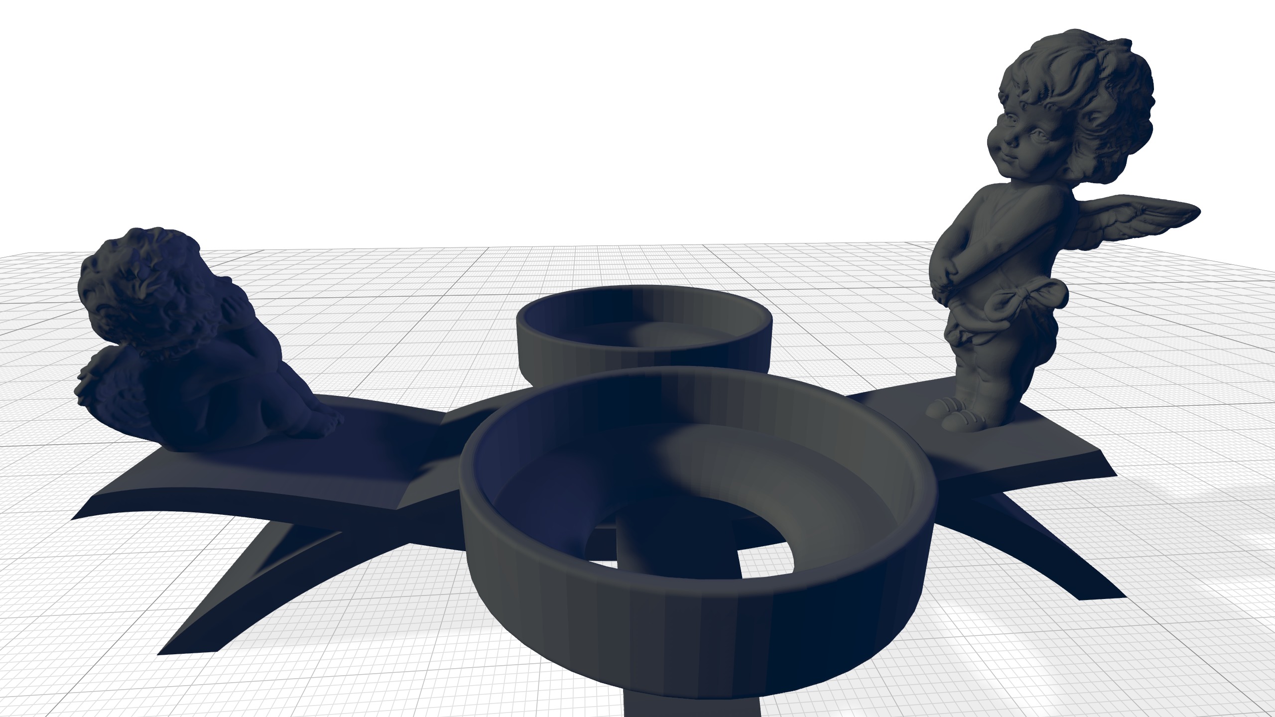 In the candle 3D print model_4