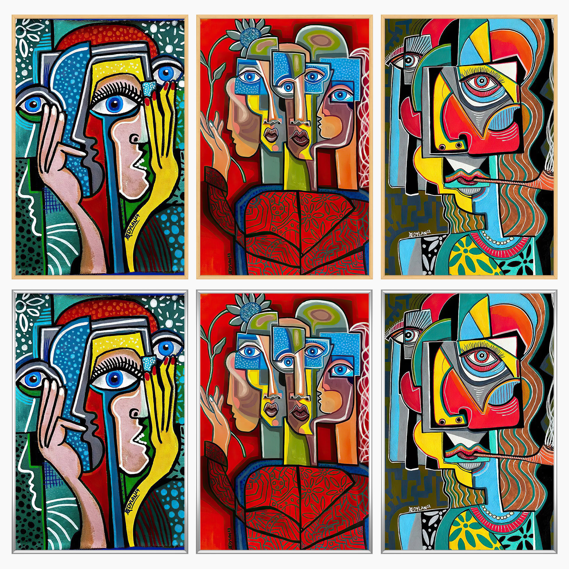 Wall Art Set 4333 3D model_2