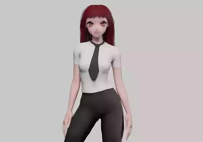 cute classic girl V31879 