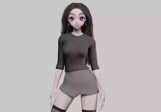 cute Basic girl V35243 