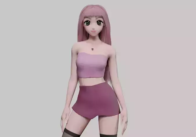 Young cute girl V33998 