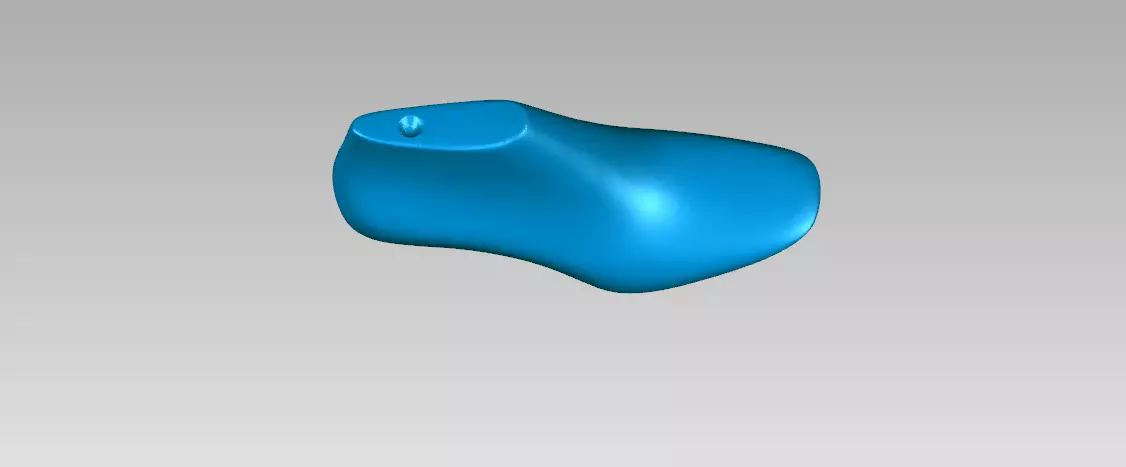 women shoe last 3D print model_0