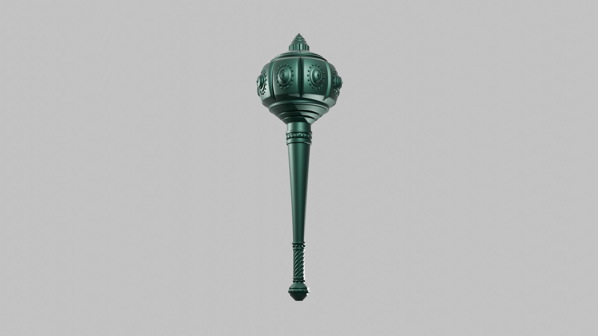 Gada Mace GM03 3D print model_3