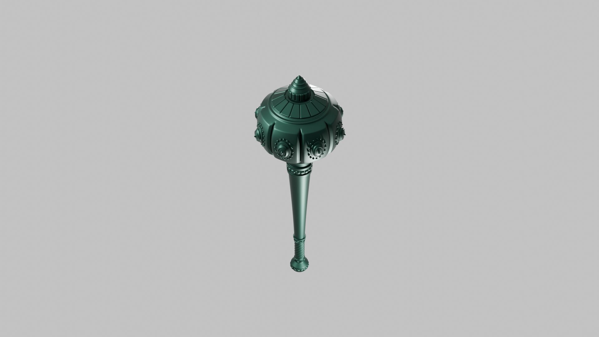Gada Mace GM03 3D print model_4