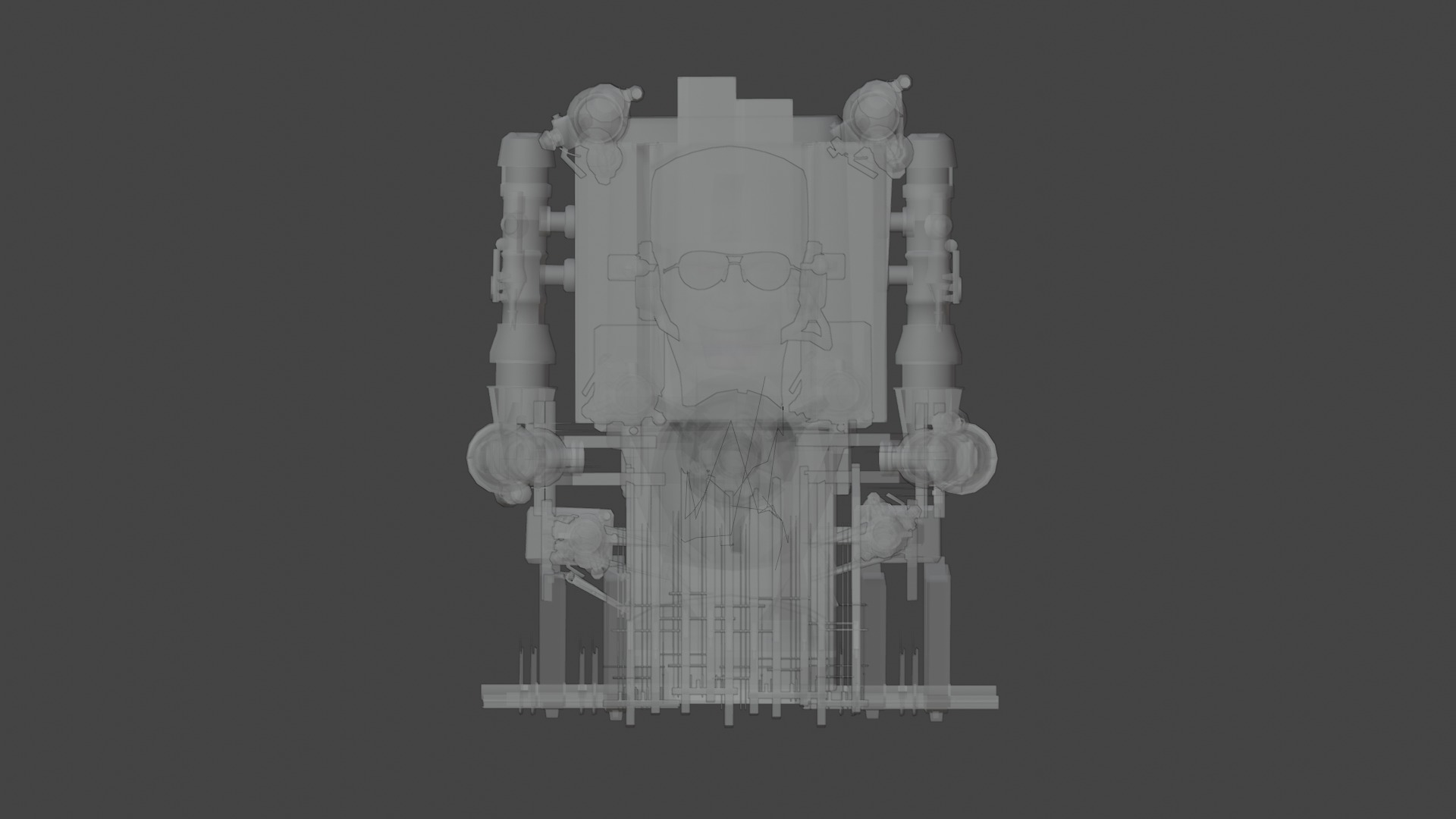 gman skibidi 3D model_21